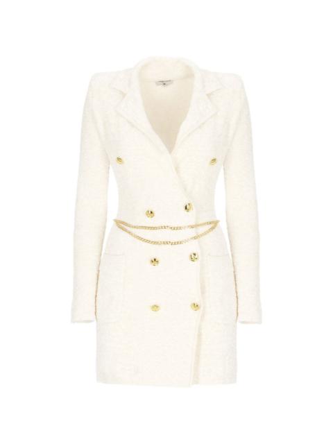 ELISABETTA FRANCHI double-breasted mini dress