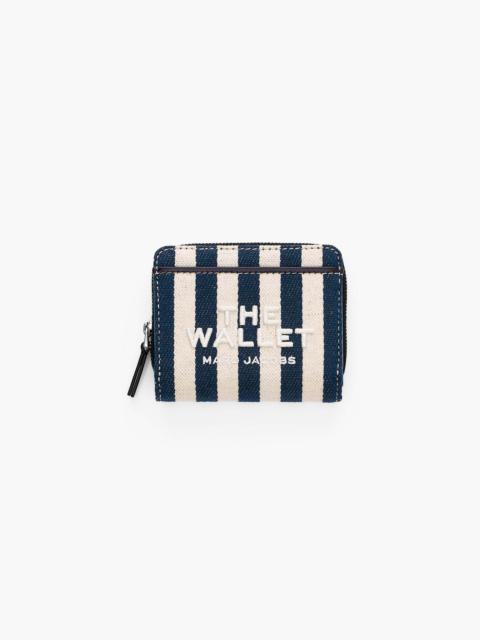 Marc Jacobs THE STRIPE CANVAS MINI COMPACT WALLET