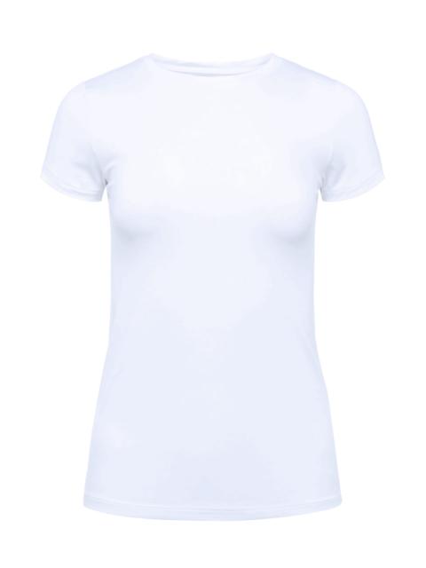 L'AGENCE Ressi Micro Rib Tee - White