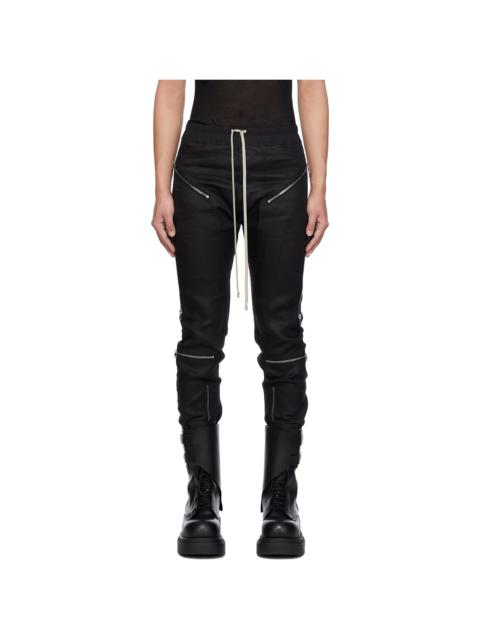 Rick Owens Black Hollywood Headon Trousers