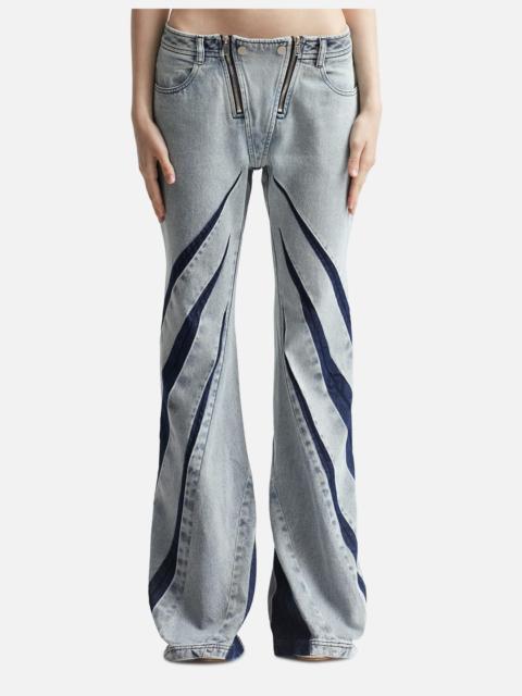 Dion Lee Darted flared jeans