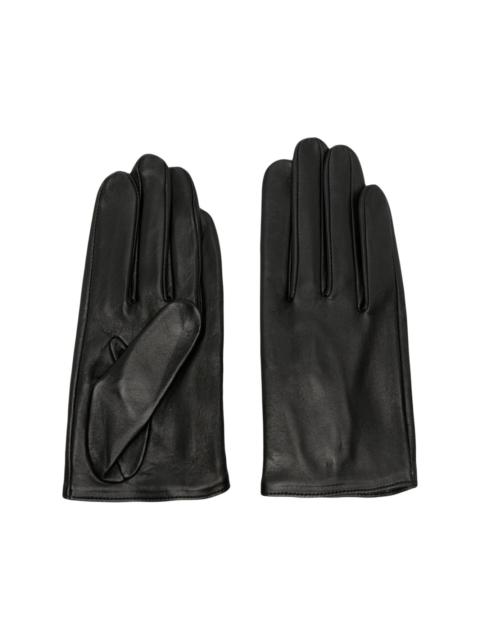 Yohji Yamamoto slip-on leather gloves