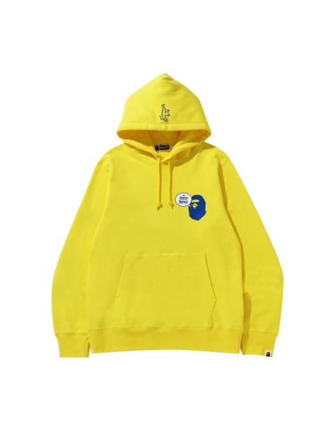 A BATHING APE® BAPE The Fresh Prince Pullover Hoodie 'Yellow'