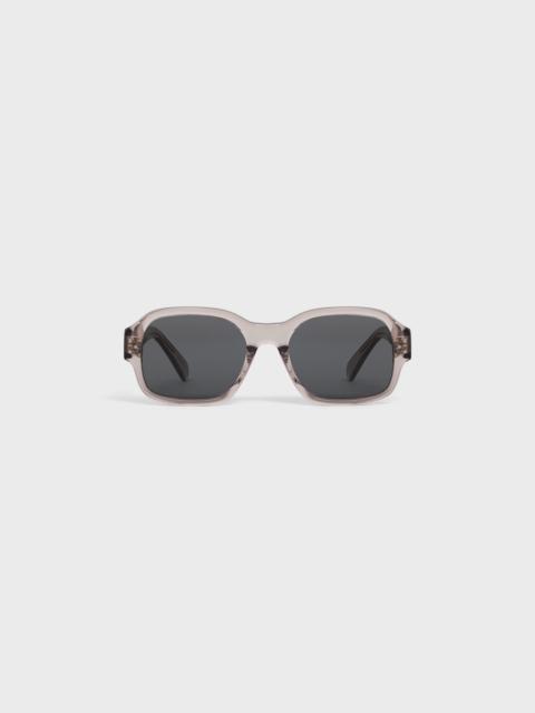 CELINE Black Frame 49 Sunglasses in Acetate