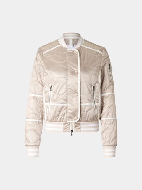 BOGNER Lia quilted jacket in Sand