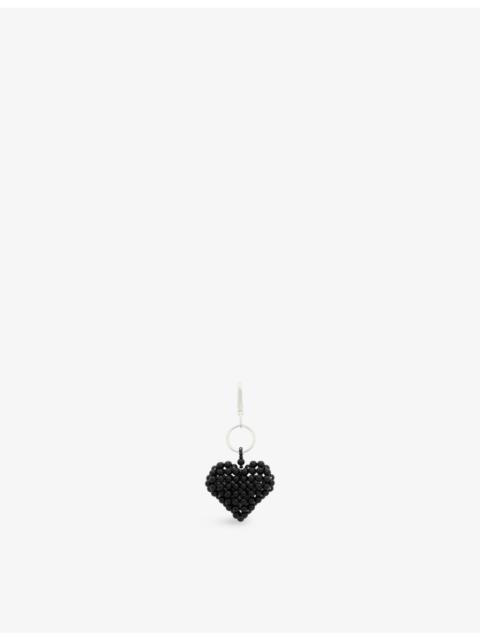 The Kooples Heart Metal Bag Charm