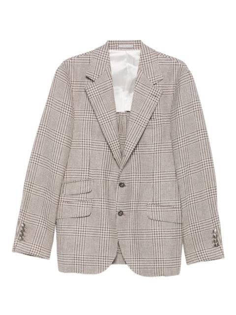 single-breasted blazer