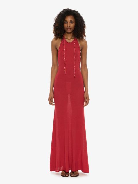 CHRISTOPHER ESBER Beach Quartz Halter Dress
