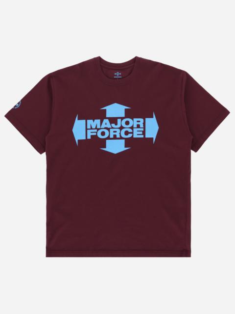 Major Force T-Shirt Burgundy