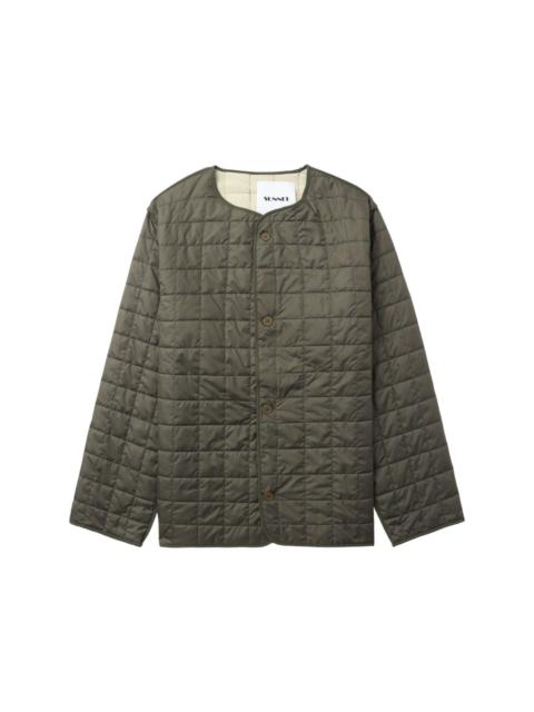 reversible quilted jacket
