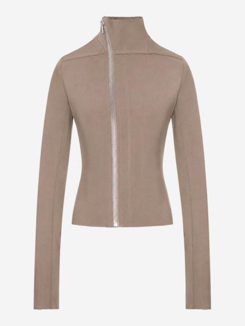 Rick Owens GARY FITTED JACKET WITH ASYMMETRIC ZIP