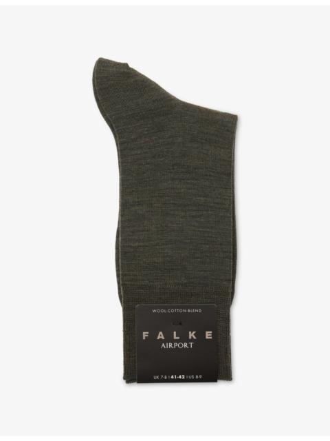 FALKE Airport Wool-Blend Socks