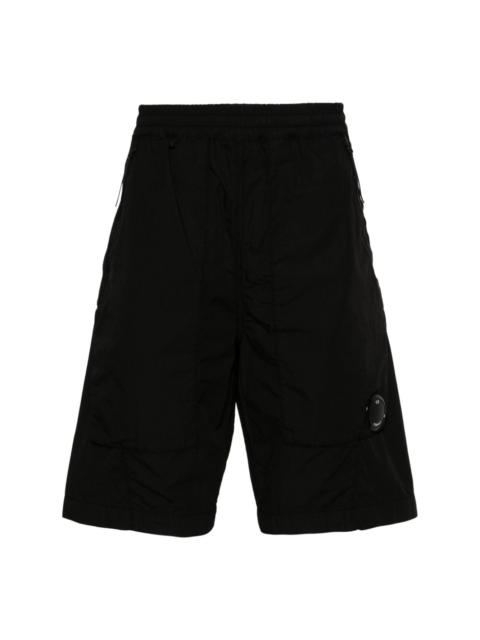 mid-rise ripstop shorts
