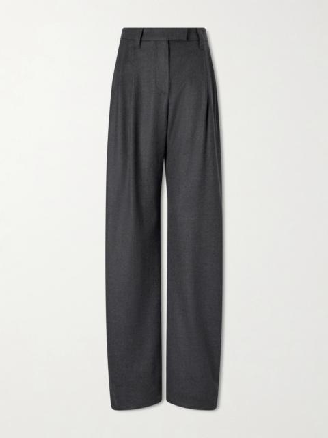 Brunello Cucinelli Wool Wide-leg Pants