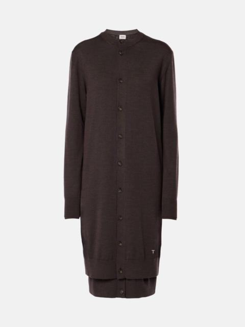 Tod's Wool and silk cardigan