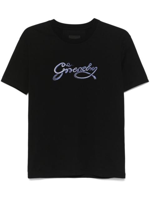 Givenchy snake-print T-shirt
