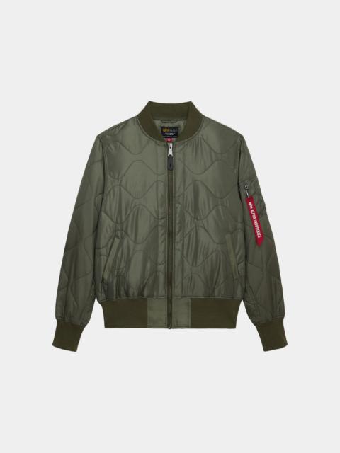 ALPHA INDUSTRIES L-2B RELAXED QUILTED FLIGHT JACKET