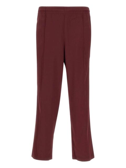 adidas side-stripe elasticated-waistband trousers