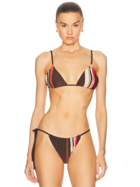 SIR. Thistle String Triangle Bikini Top