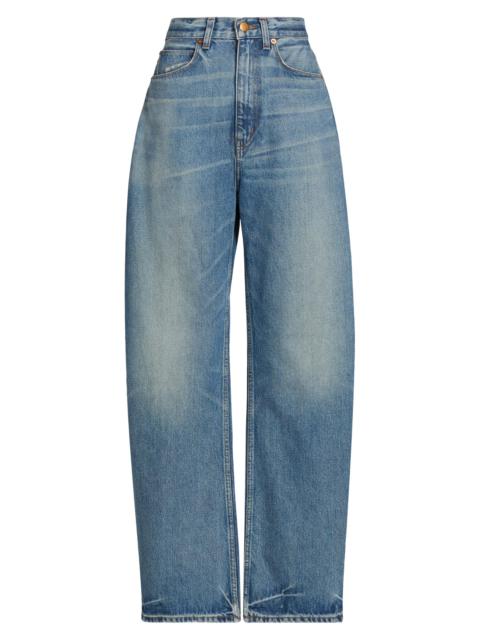 JAMIE HALLER Women's The Fan Tapered Jeans - Borrego Indigo