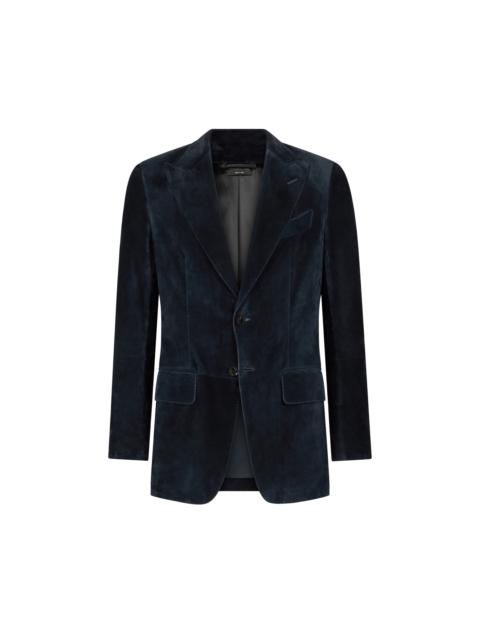 TOM FORD CASHMERE SUEDE SARTORIAL BLAZER