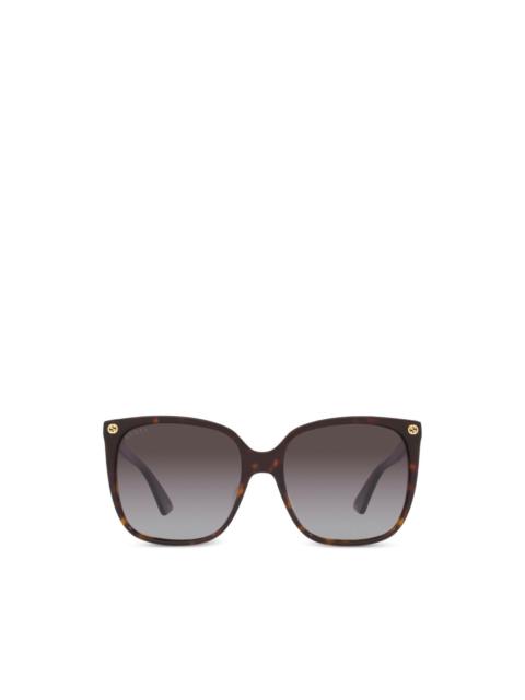GUCCI GG0022S cat-eye sunglasses