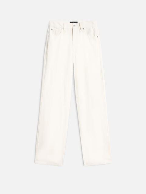 7 For All Mankind STOVEPIPE STRAIGHT in Denim Linen Ostuni
