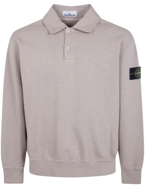 Stone Island Long-Sleeved Polo Shirt