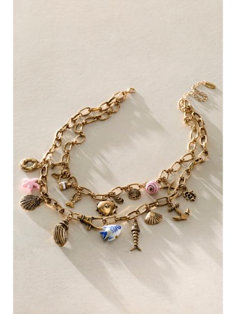 FREE PEOPLE Maxamillion Charm Necklace