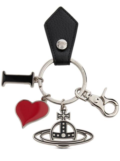 【送料&関税込】Vivienne Westwood Rhinestone Keyring Vivienne Westwood rhinestone-embellished keyring | REVERSIBLE