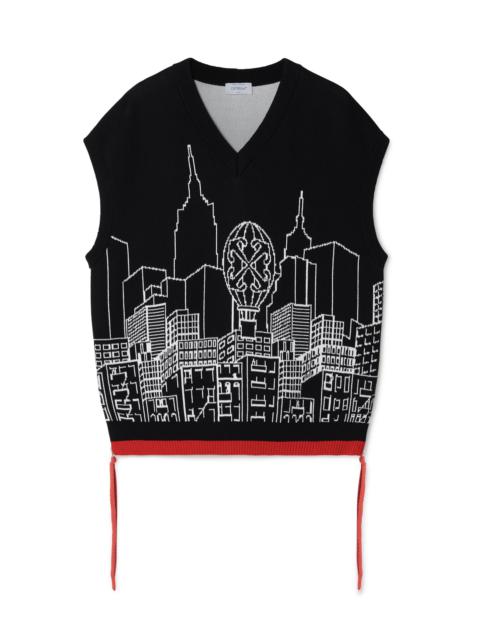 Off-White Skyline Knit Vest