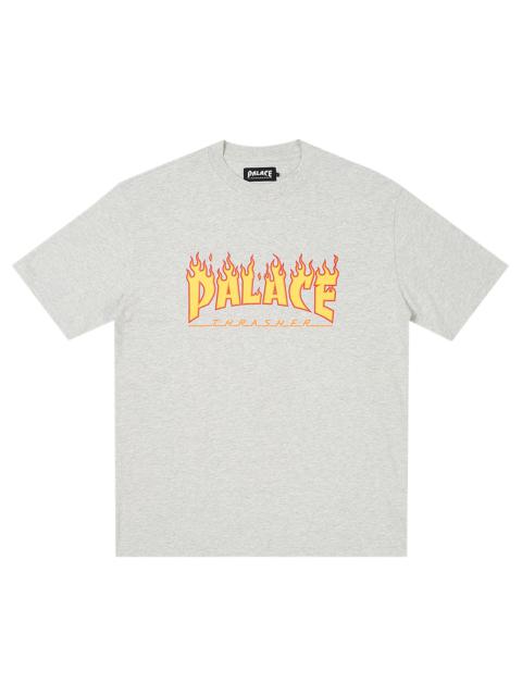 PALACE Palace x Thrasher T-Shirt 'Grey Marl'
