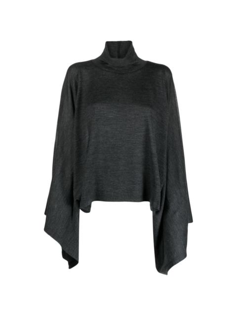 GIA STUDIOS mock-neck wool jumper