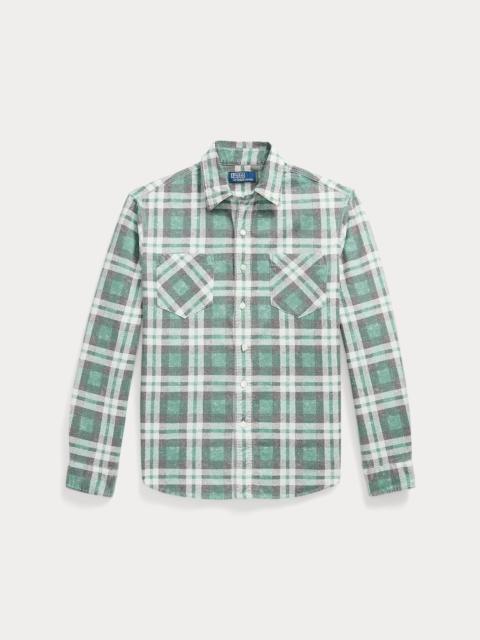 Polo Ralph Lauren Classic Fit Plaid Flannel Workshirt