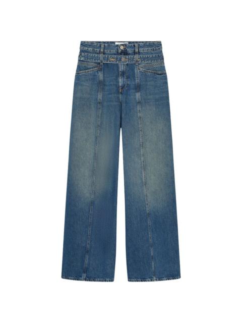 CLOSED Zoya-X panelled wide-leg jeans