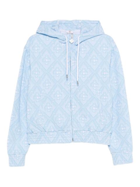CASABLANCA patterned hoodie