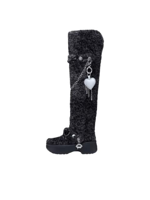crocs (WMNS) Crocs Classic Unfurgettable Boot 'Leopard' 212387-0CU