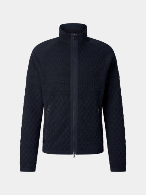 BOGNER Jackson Midlayer Jacket in Navy