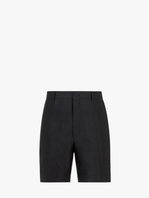 FENDI Black cotton pants