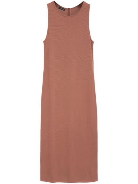 ANINE BING Savannah waffle-effect midi dress