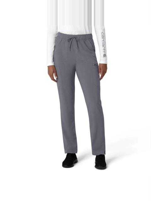 Carhartt Women's Force Cross-Flex Straight Leg Cargo Scrub Pant