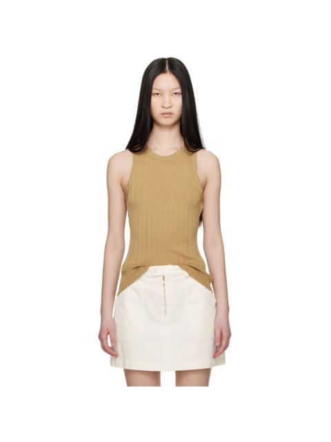 A.P.C. Beige Natacha Ramsey-Levi Edition Lemaitre Tank Top