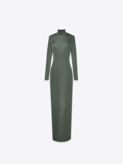 SAINT LAURENT long dress in viscose