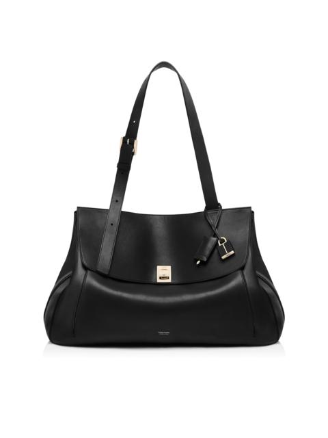 TOM FORD NATURAL LEATHER LARGE BESACE