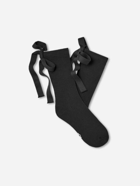 UGG ® Women's Serenella Novelty Bow Cotton Blend in Black