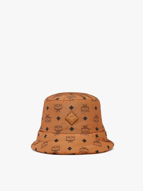 MCM Padded Bucket Hat in Monogram Print ECONYL®