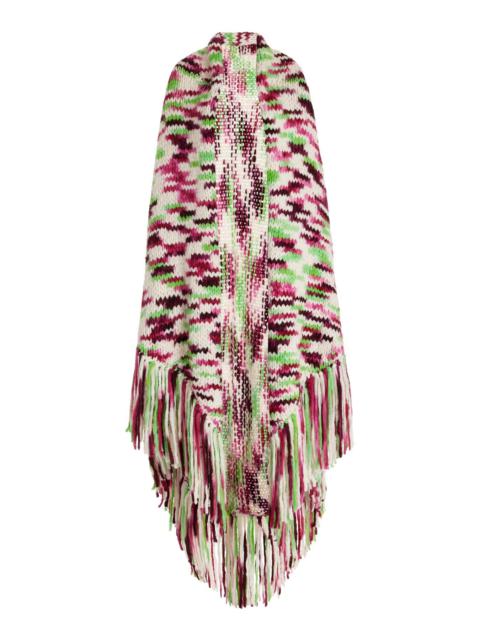 GABRIELA HEARST Lauren Space Dye Wrap in Jewel Multi Welfat Cashmere