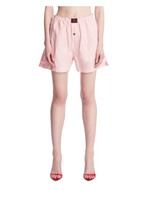WILLY CHAVARRIA Pink Cotton Shorts