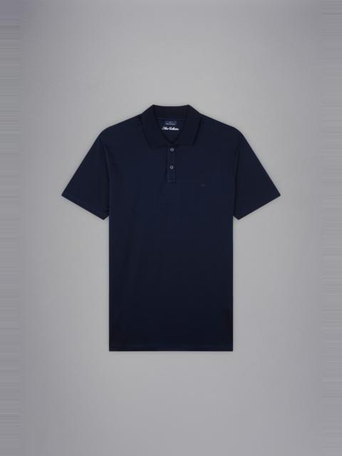 COTTON POLO SHIRT WITH EMBROIDERY