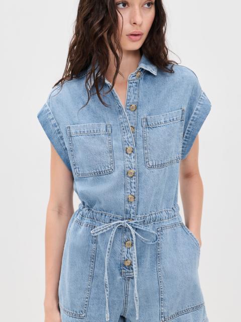 PAIGE Maliah Denim Romper